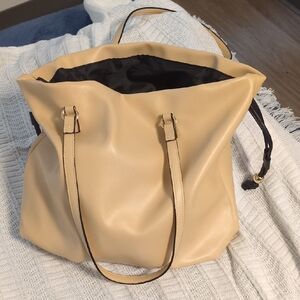 Victoria's Secret BARE Tote: Chic Spacious Style To Carry All Day Essentials EUC